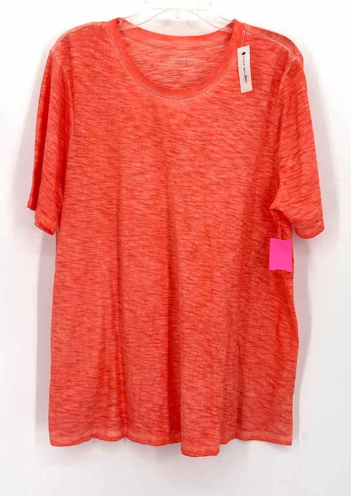 Size 14/16 LANE BRYANT Orange Shirt
