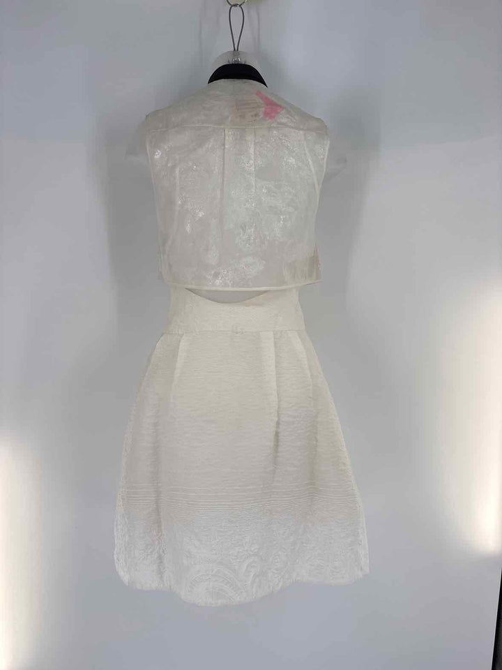 Size 4 Cream Dress