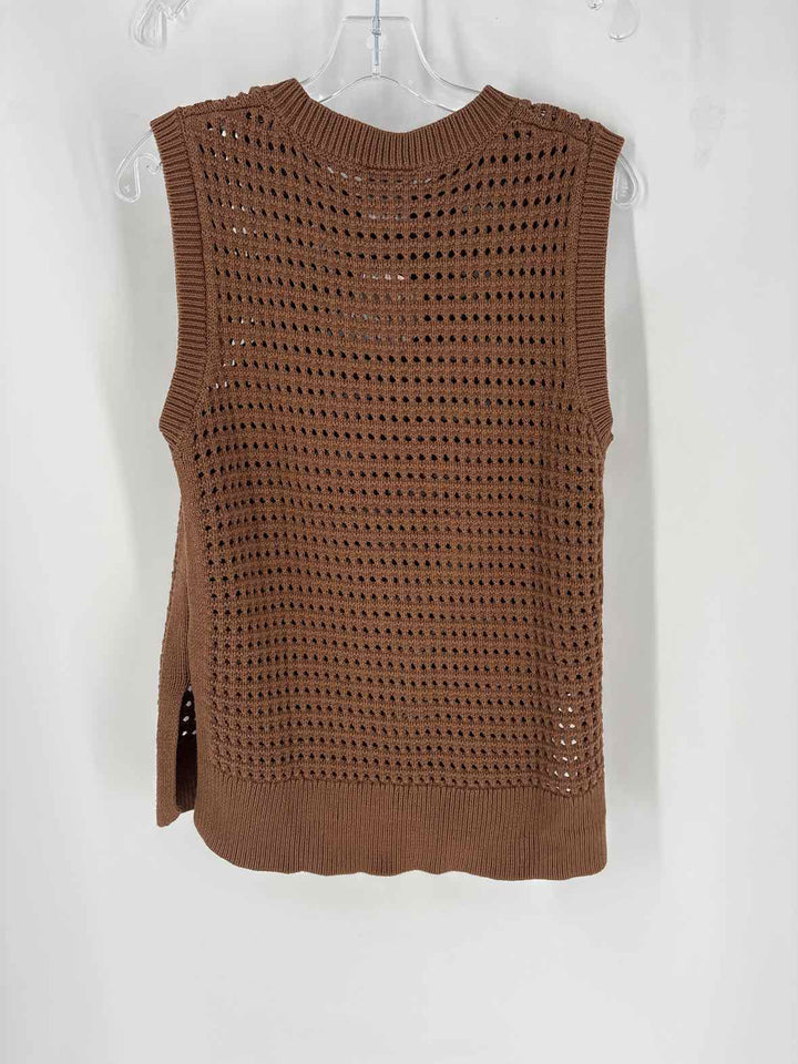 Size S VARLEY Tan Knit Vest