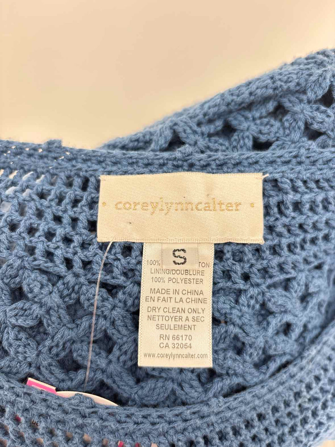 Size S COREY LYNN Blue Dress
