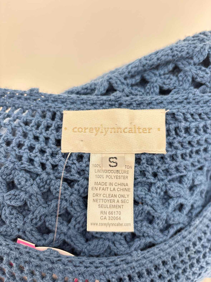 Size S COREY LYNN Blue Dress