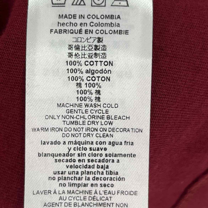 Size L Michael Kors Burgundy Shirt