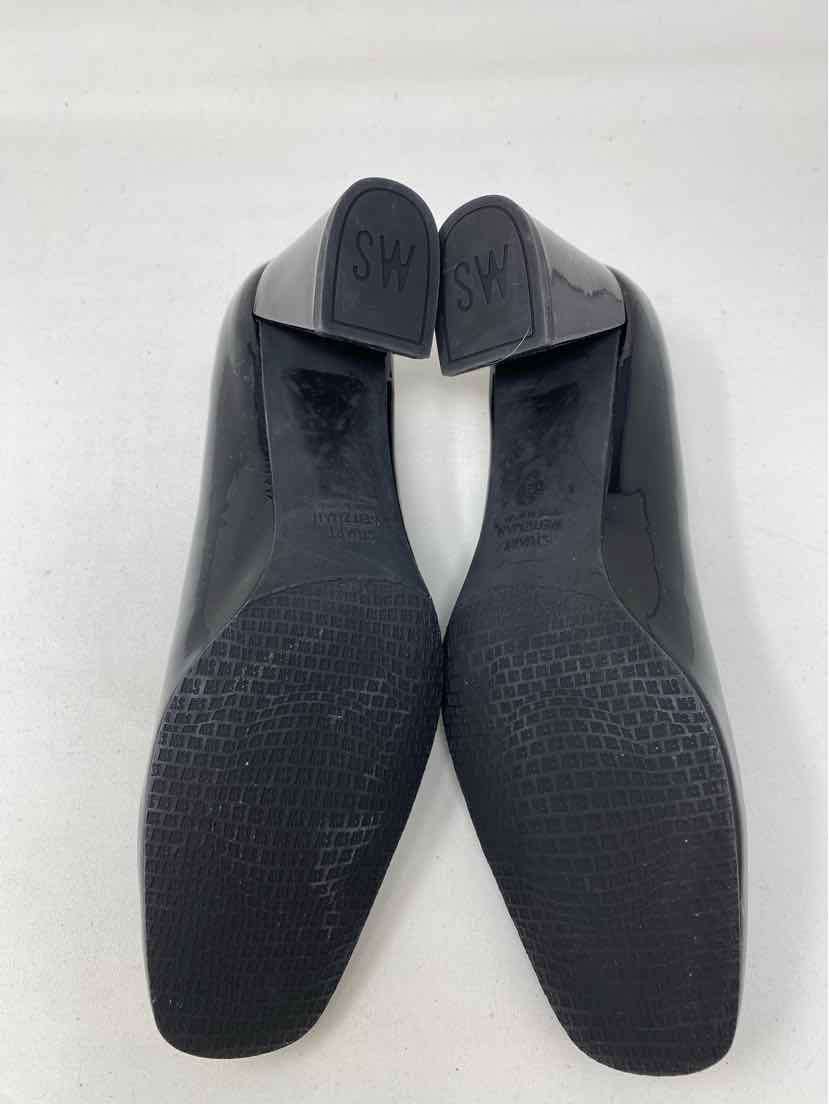 Shoe Size 9 Stuart Weitzman Black PATENT Pumps