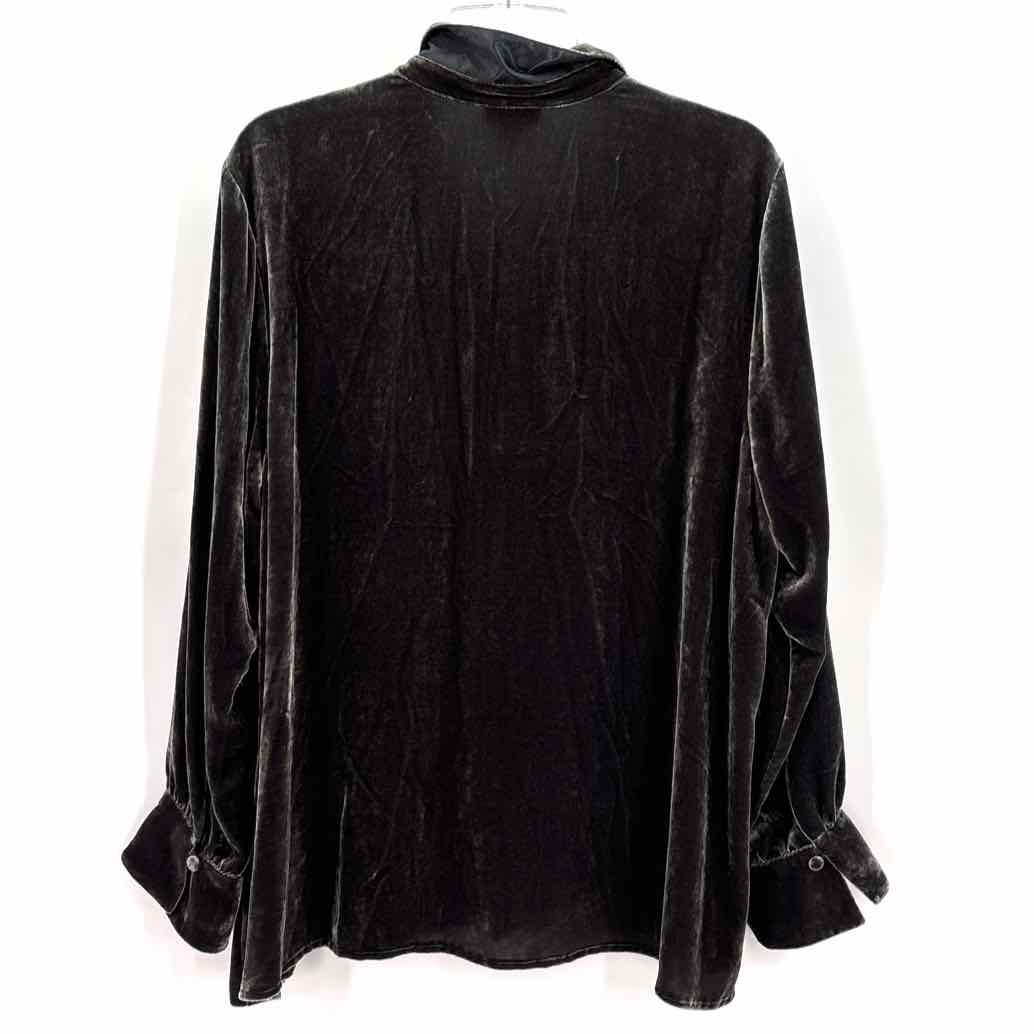 Size XL J JILL Gray Shirt