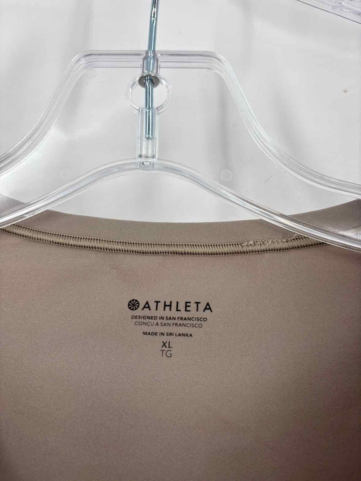 Size XL Athleta Brown Shirt