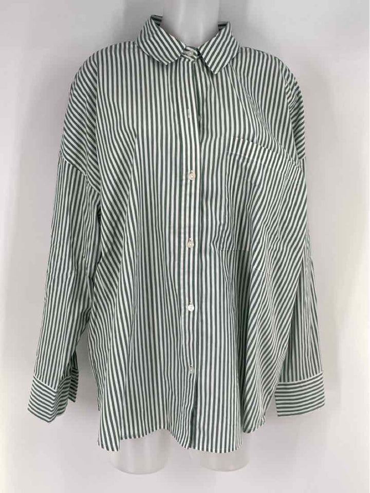 Size XL Abercrombie Green Shirt