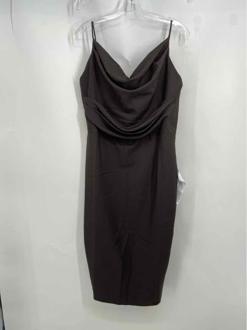 Size XXL DRESS THE POPULATION Brown Dress