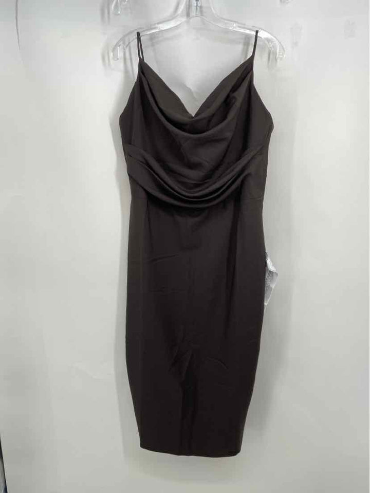 Size XXL DRESS THE POPULATION Brown Dress