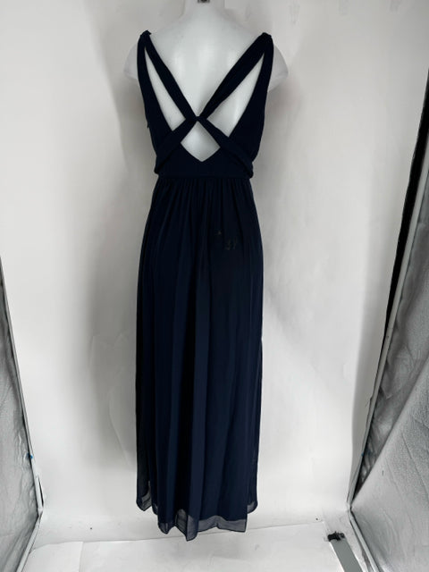 Size 4 ADRIENNE VITTADINI Navy Dress