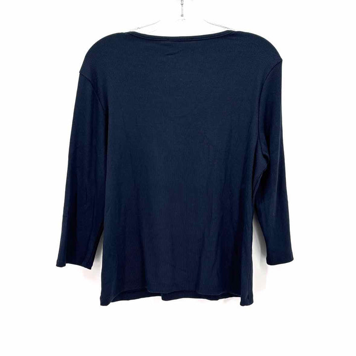 Size XL TAHARI Teal Shirt