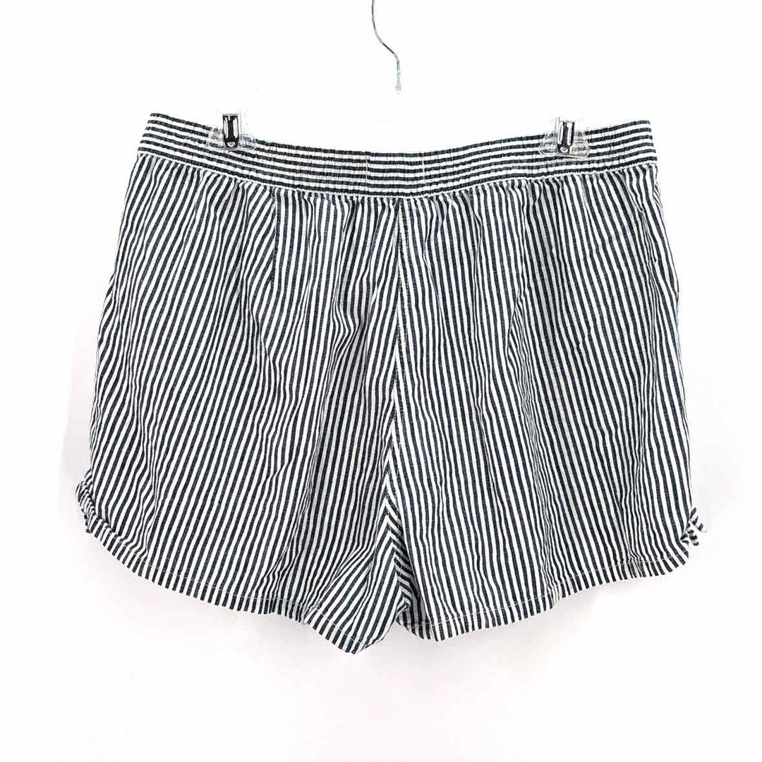Size L MADEWELL Navy Print Shorts