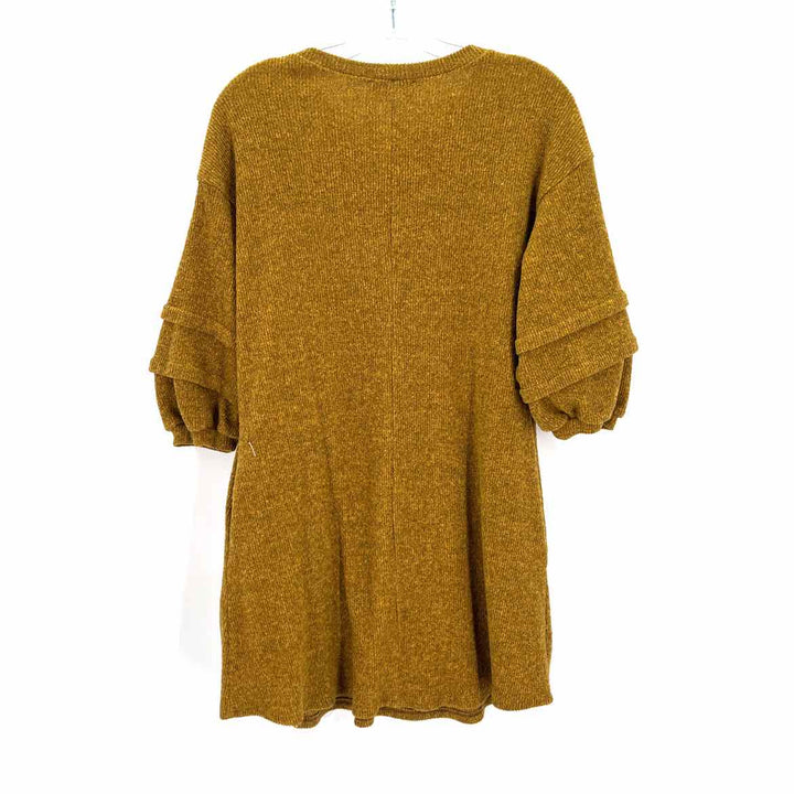 Size M Mustard Knit Vest