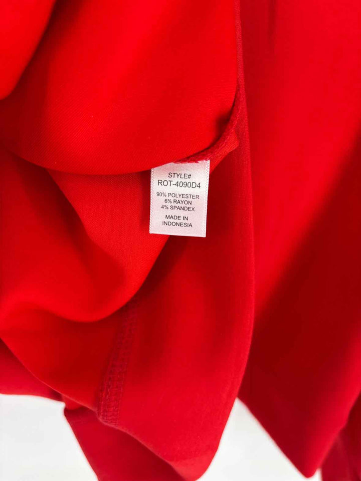 Size L ZENANA Red Sweater