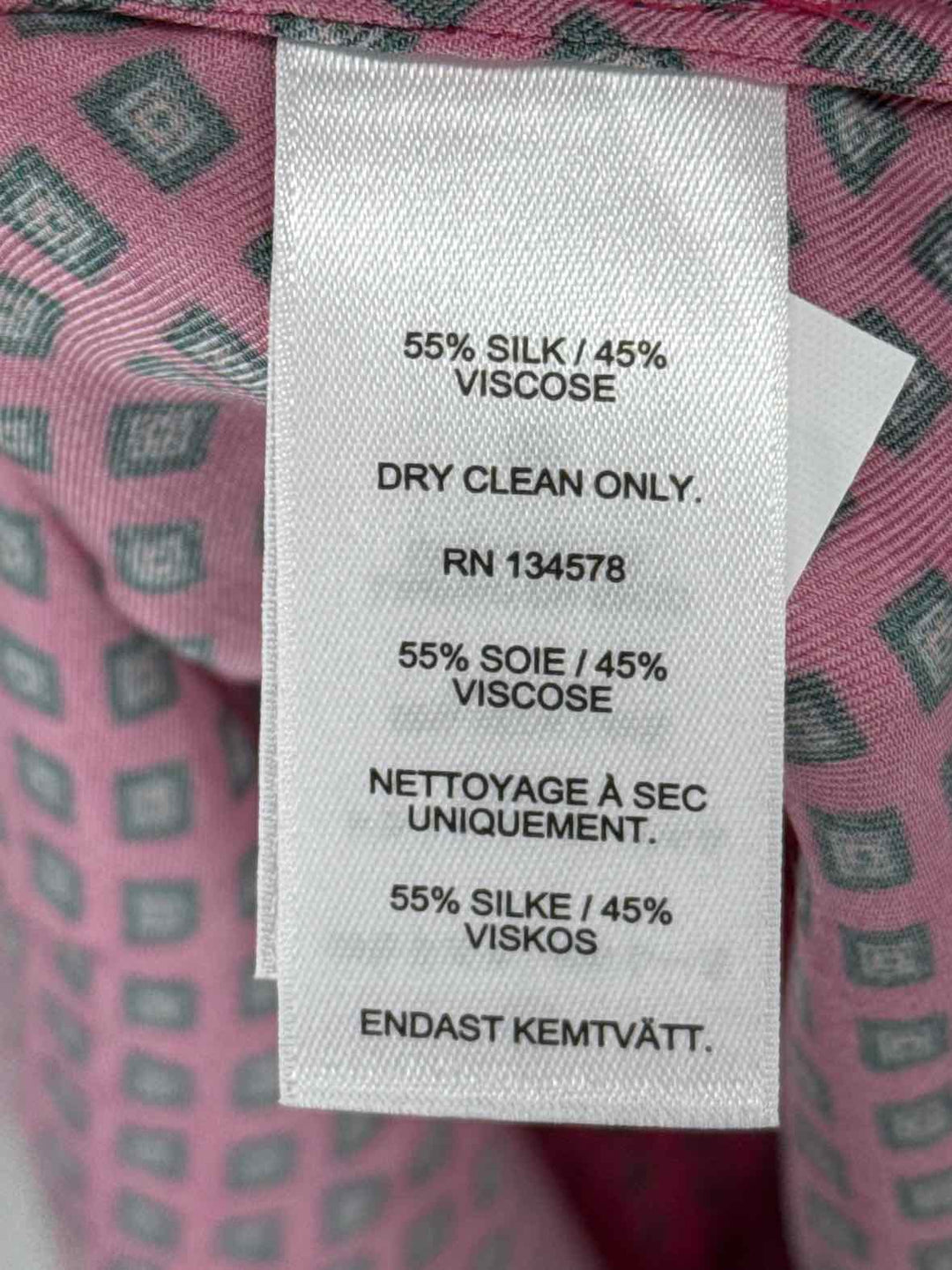Size XL Vineyard Vines PINK PRINT Dress