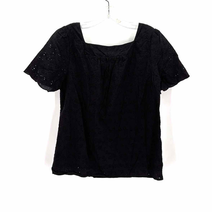 Size L Talbots Black Shirt