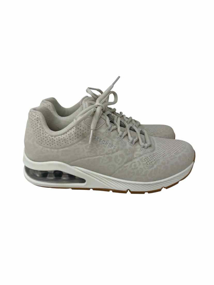 Shoe Size 9 Sketchers Cream Sneakers