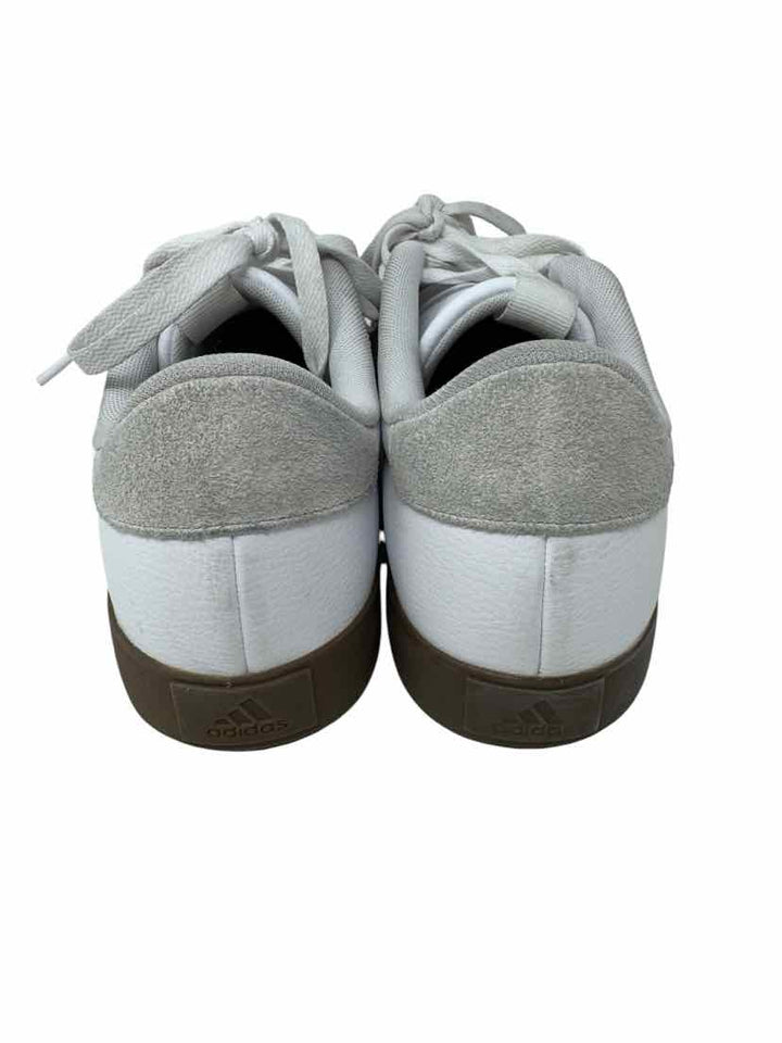 Shoe Size 10 Adidas White Leather Sneakers