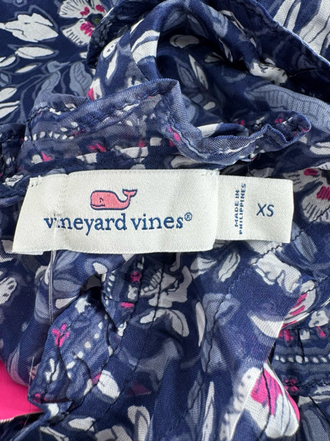 Size XS Vineyard Vines Blue Shirt