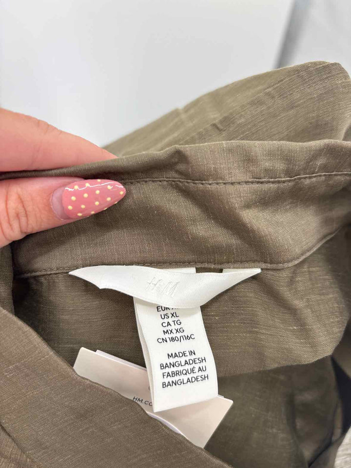 Size XL H&M Olive Shirt