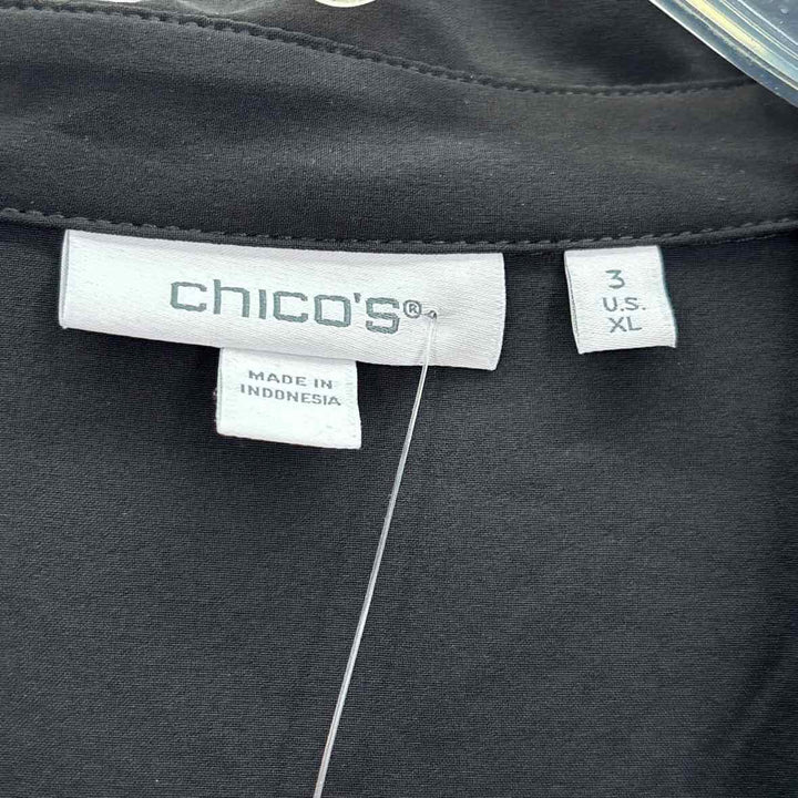 Size XL Chico's Black Dress