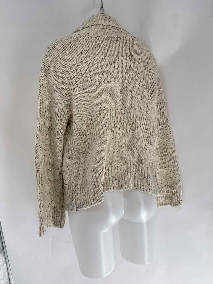 Size M NIC + ZOE Tan Cardigan