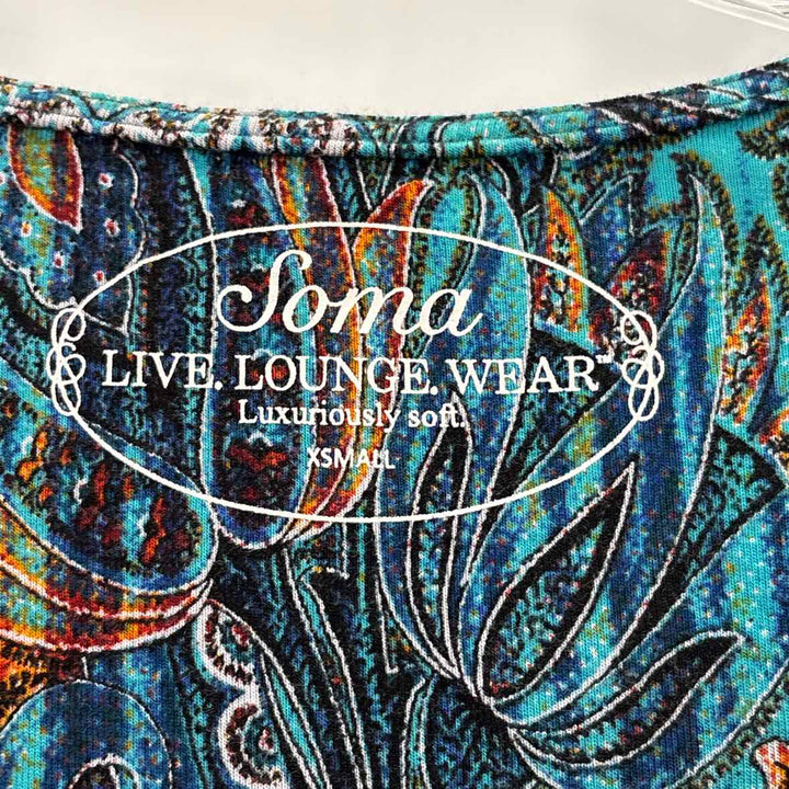 Size XS SOMA Blue Dress