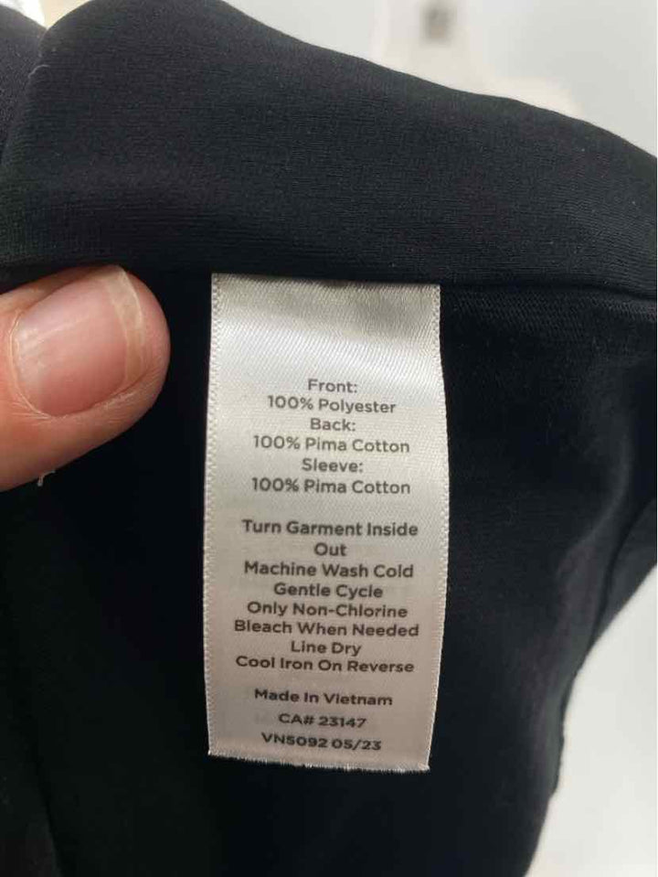 Size M Talbots Black Shirt