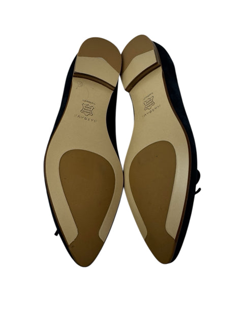 Shoe Size 9 Blue Suede Flats