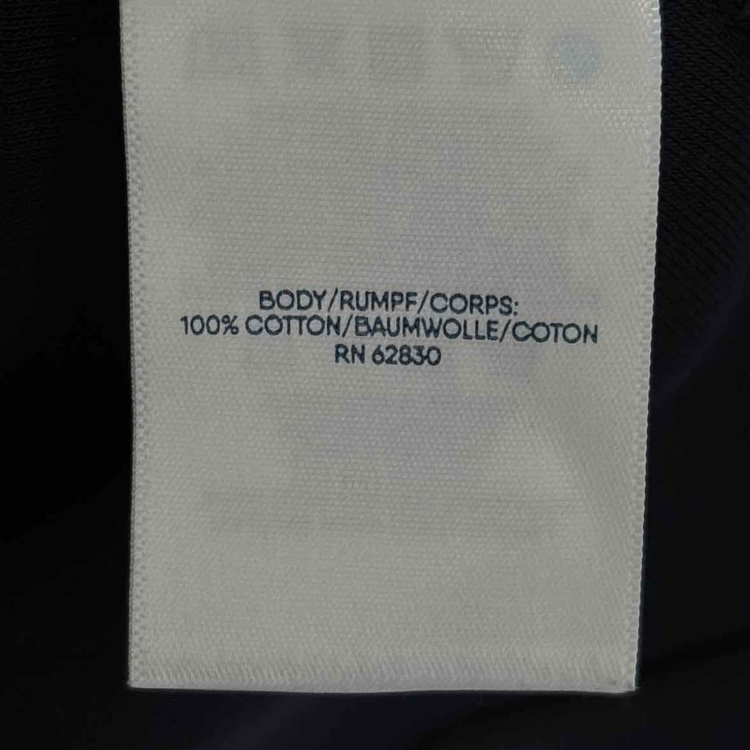 Size M LAND END Black Cotton Shirt