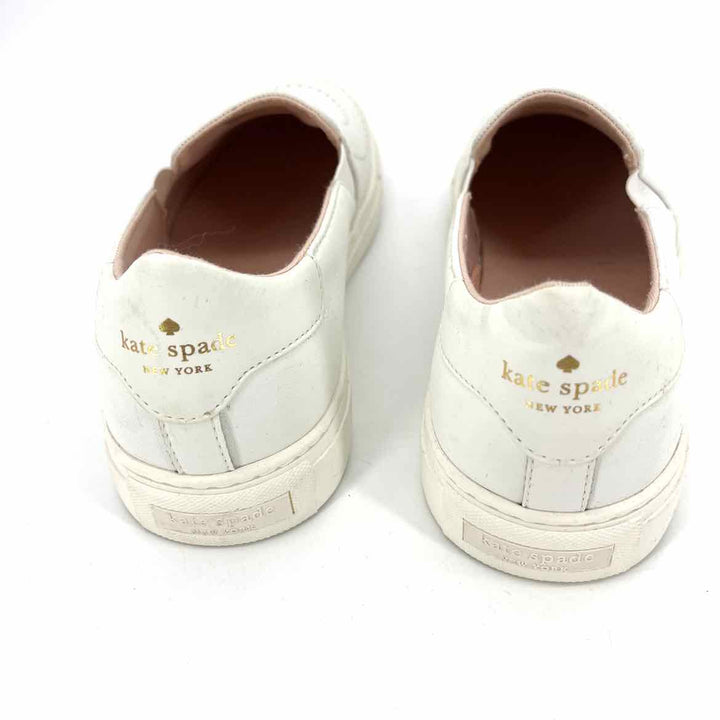 Shoe Size 10 Kate Spade White Flats