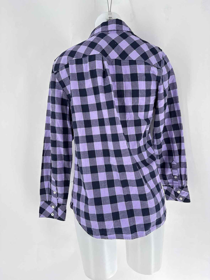 Size 10 Talbots Purple Shirt
