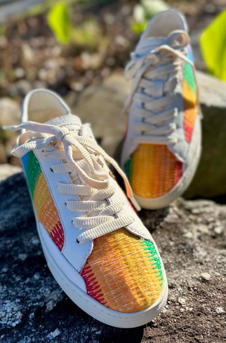 Shoe Size 8 SOLUDOS Multi-Color Sneakers