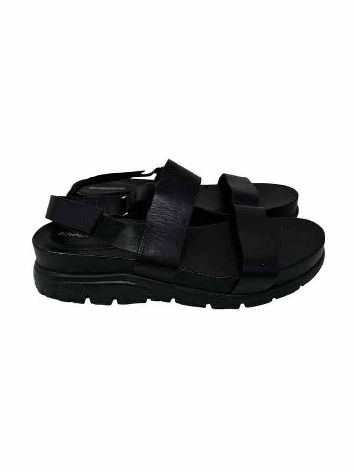 Shoe Size 10 Cole Haan Black Leather Sandals