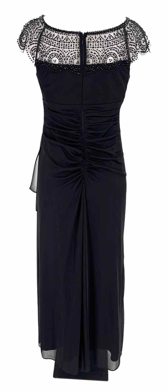Size 10 Black Chiffon Dress