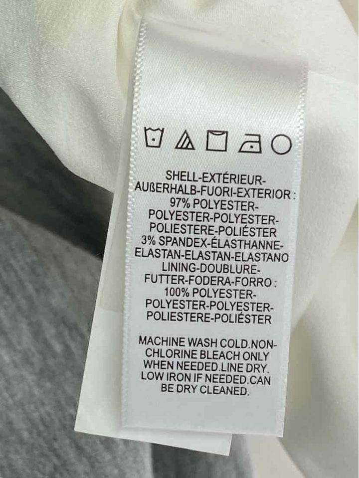 Size 2X DRESS THE POPULATION White Dress