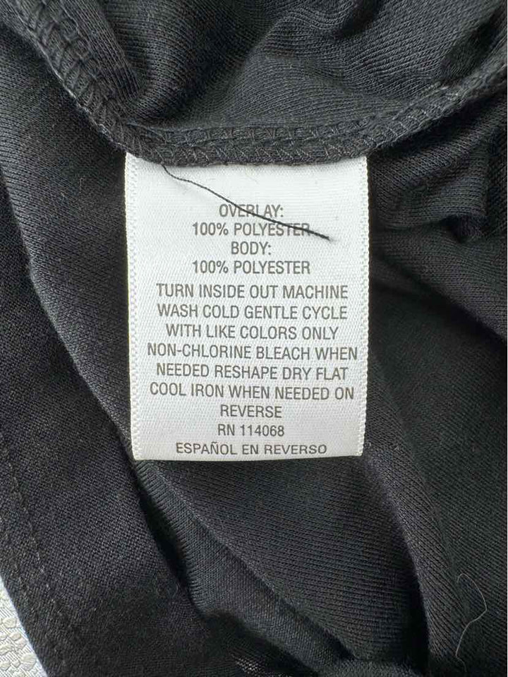 Size L JM COLLECTION Black Shirt
