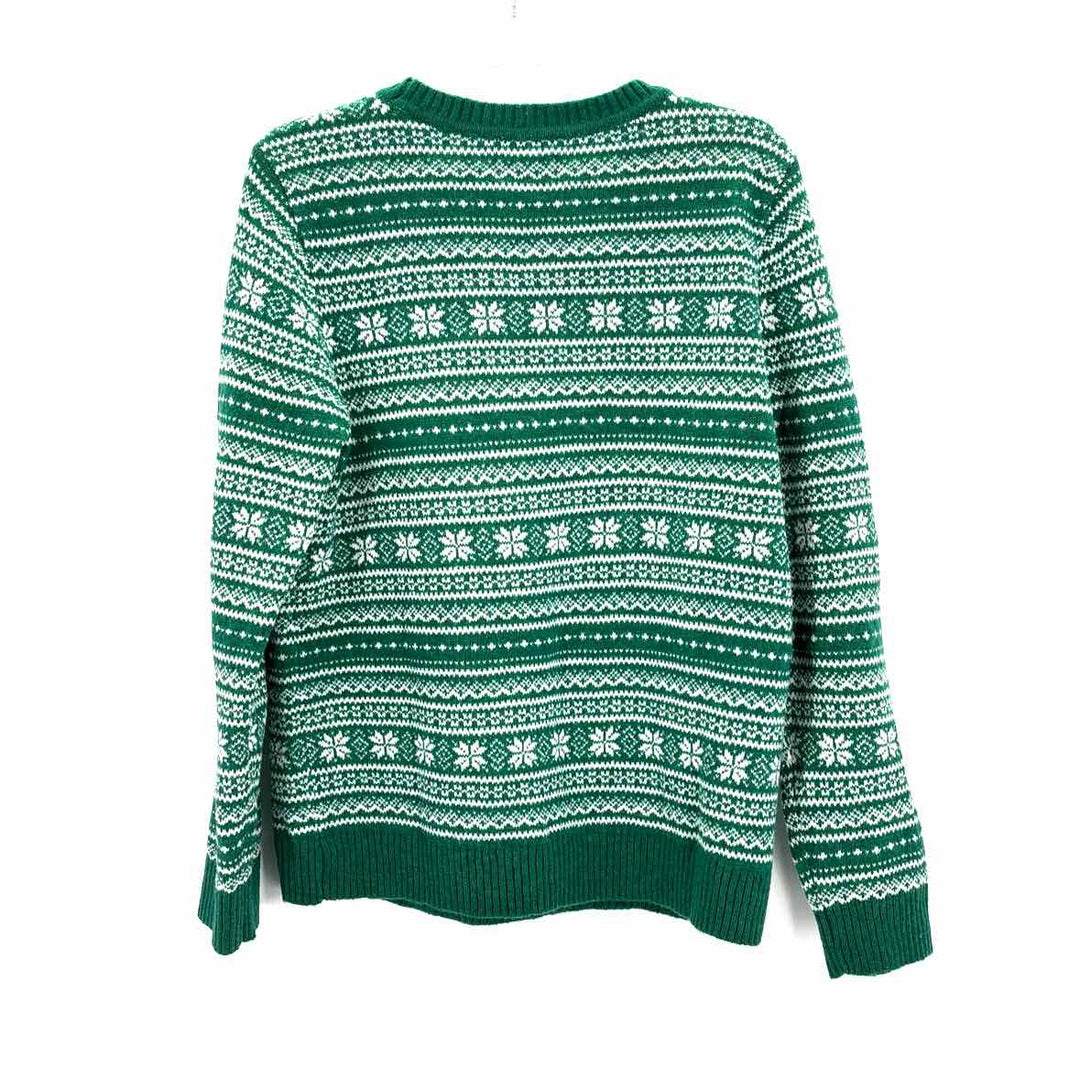 Size M Croft & Barrow Green Knit Sweater