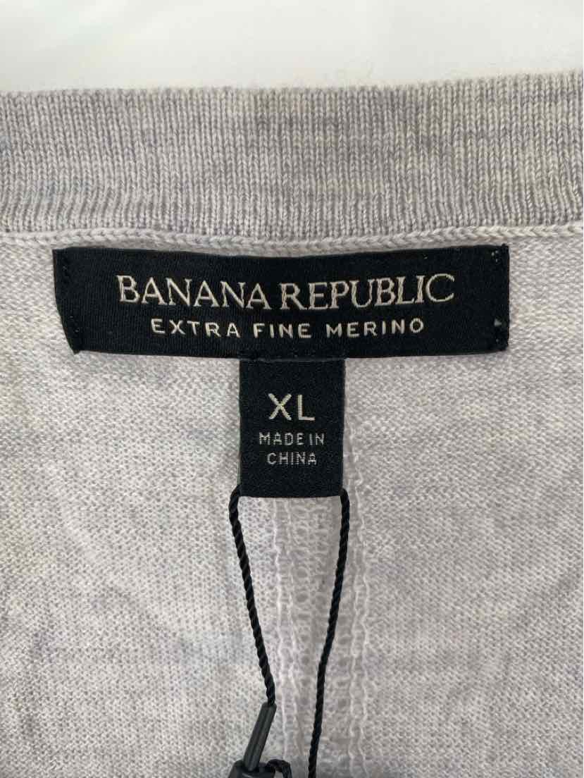 Size XL Banana Republic Gray Wool Sweater