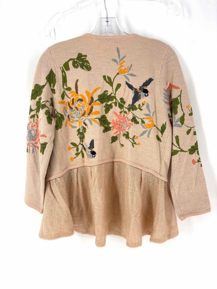 Size 8 Moth Peach Shirt