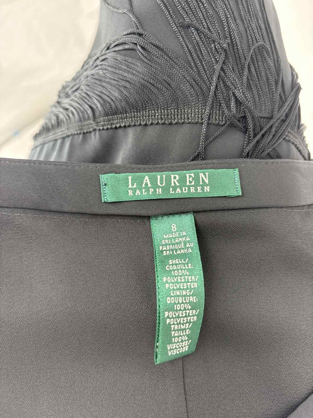 Size 8 RALPH LAUREN Black Skirt