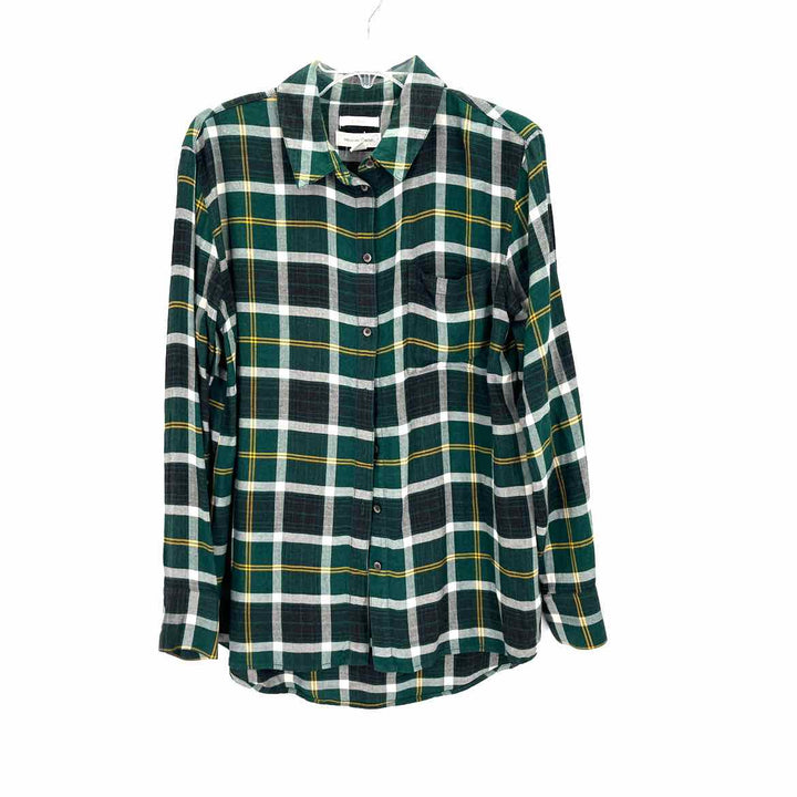 Size L TREASURE & BOND Green Shirt