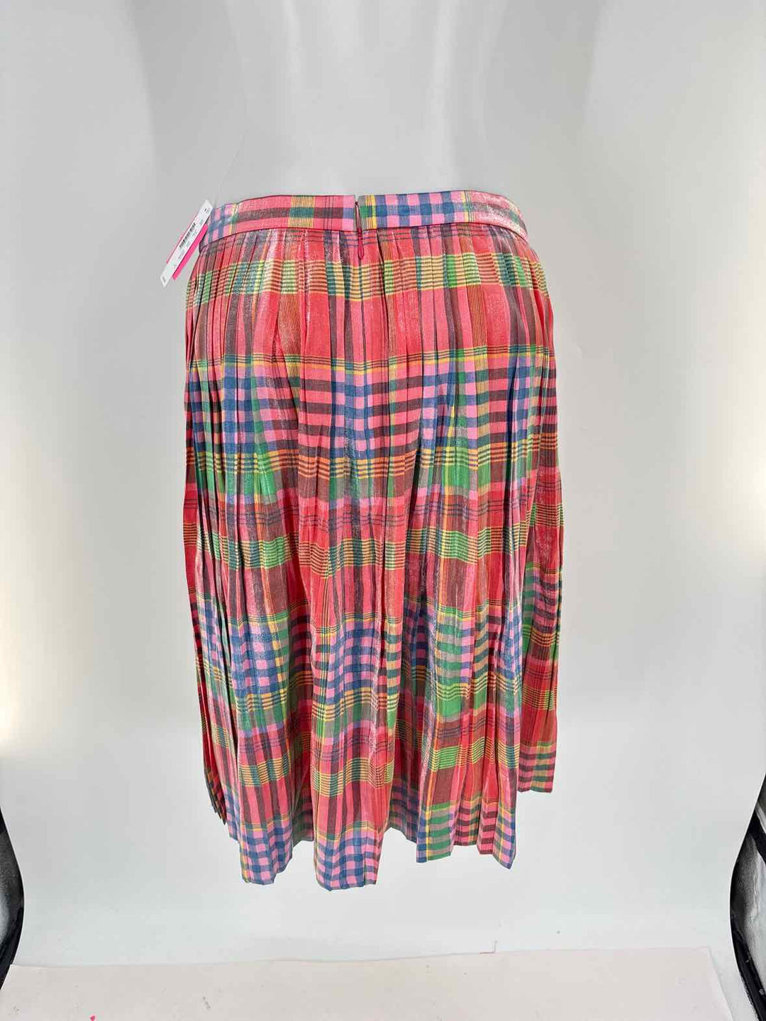 Size 8 J Crew PINK PRINT Skirt