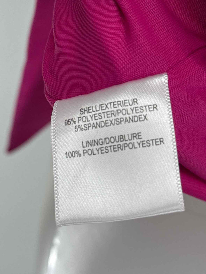 Size 8 Badgley Mischka Fuschia Dress