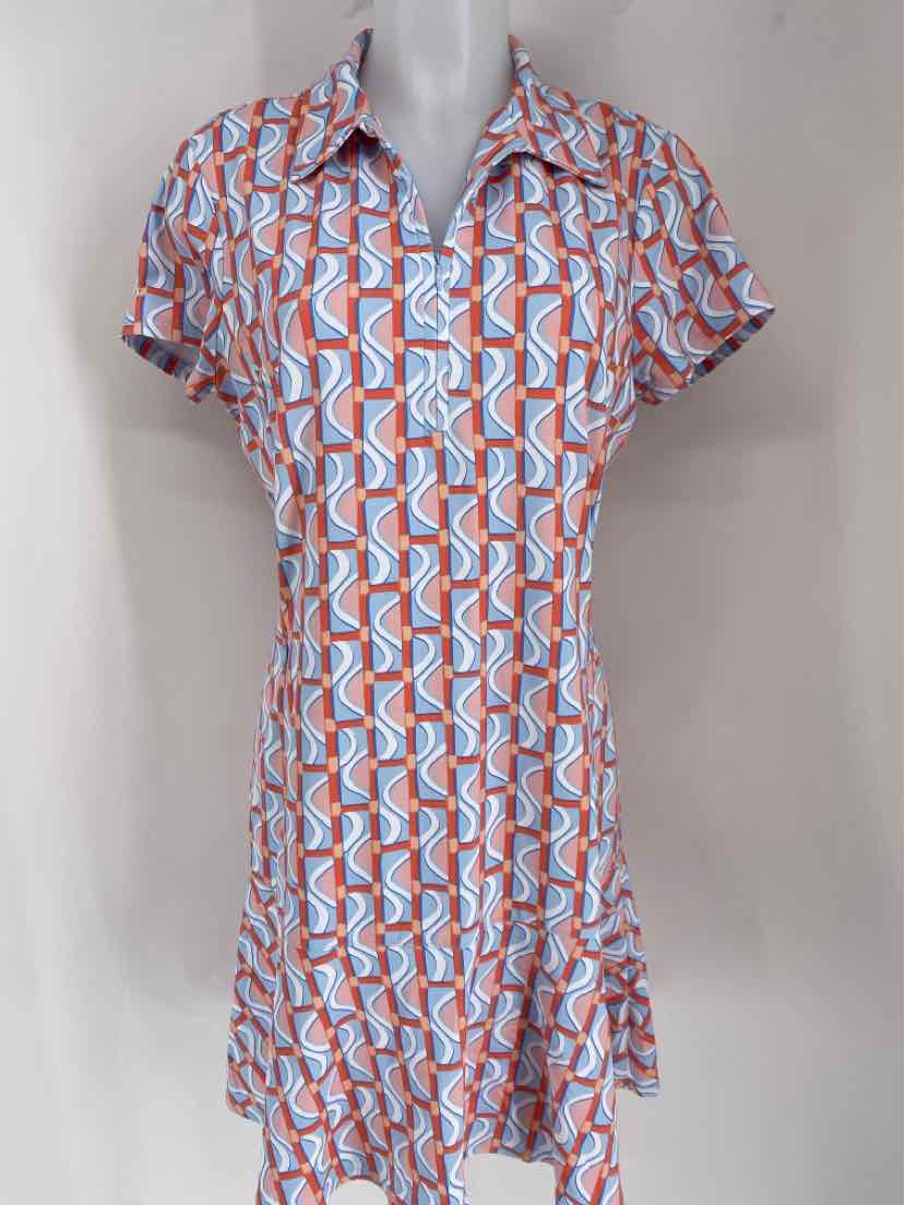 Size L J MCLAUGHLIN Blue Dress