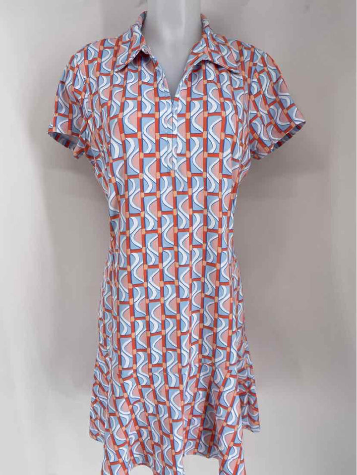 Size L J MCLAUGHLIN Blue Dress