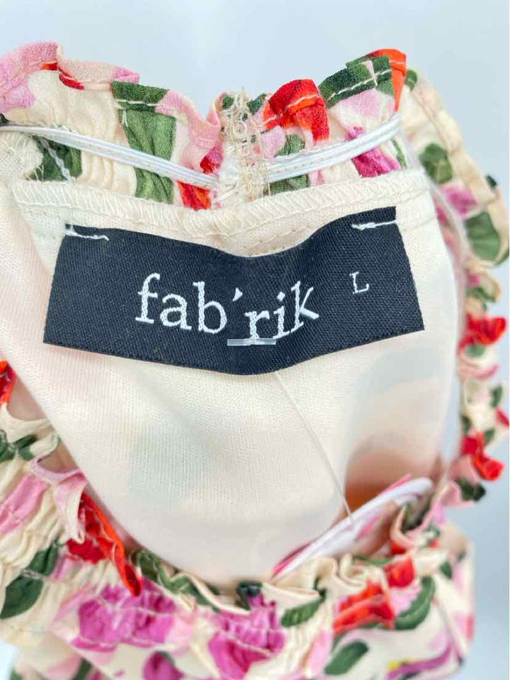 Size L FABRIK Multi-Color Dress