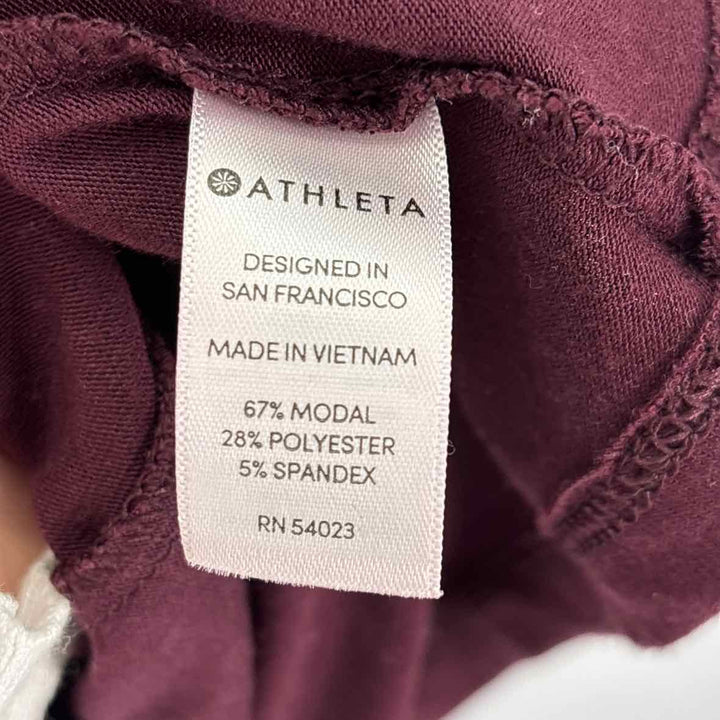 Size L Athleta Plum Shirt