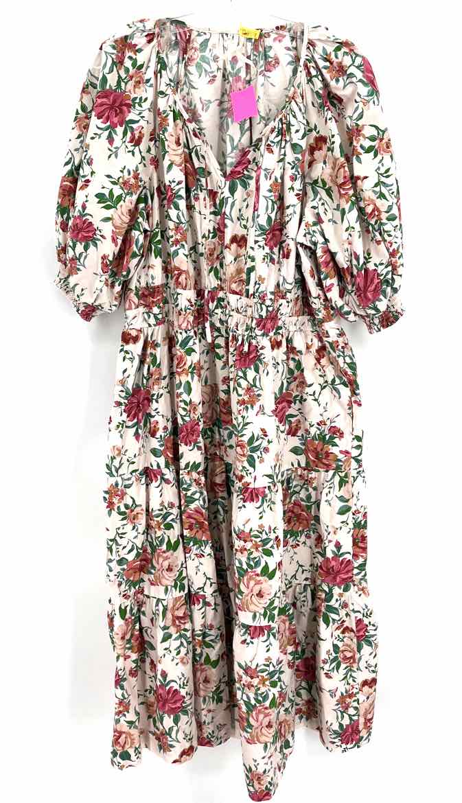 Size 2X Anthropologie Ivory Cotton Dress