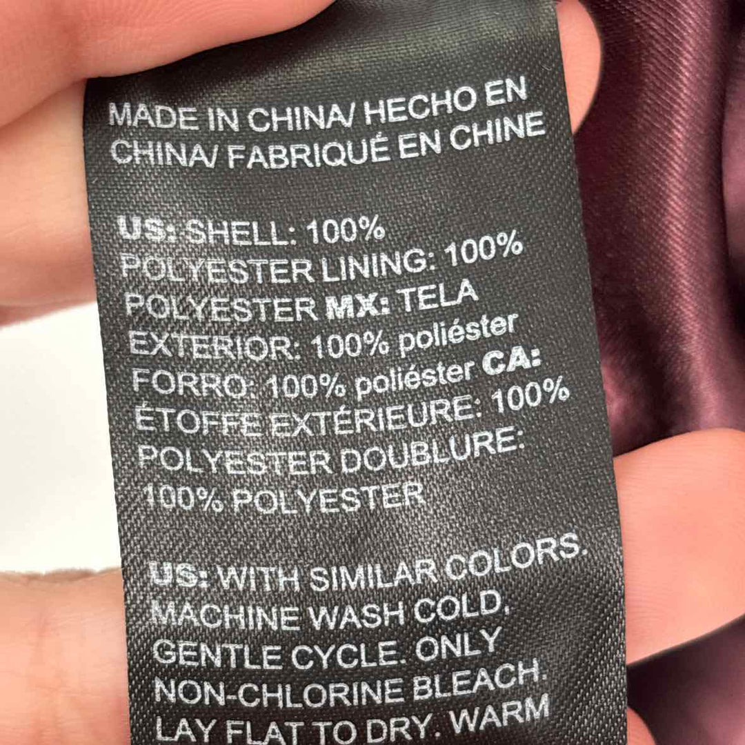 Size 6 White House Black Market Burgundy Dress