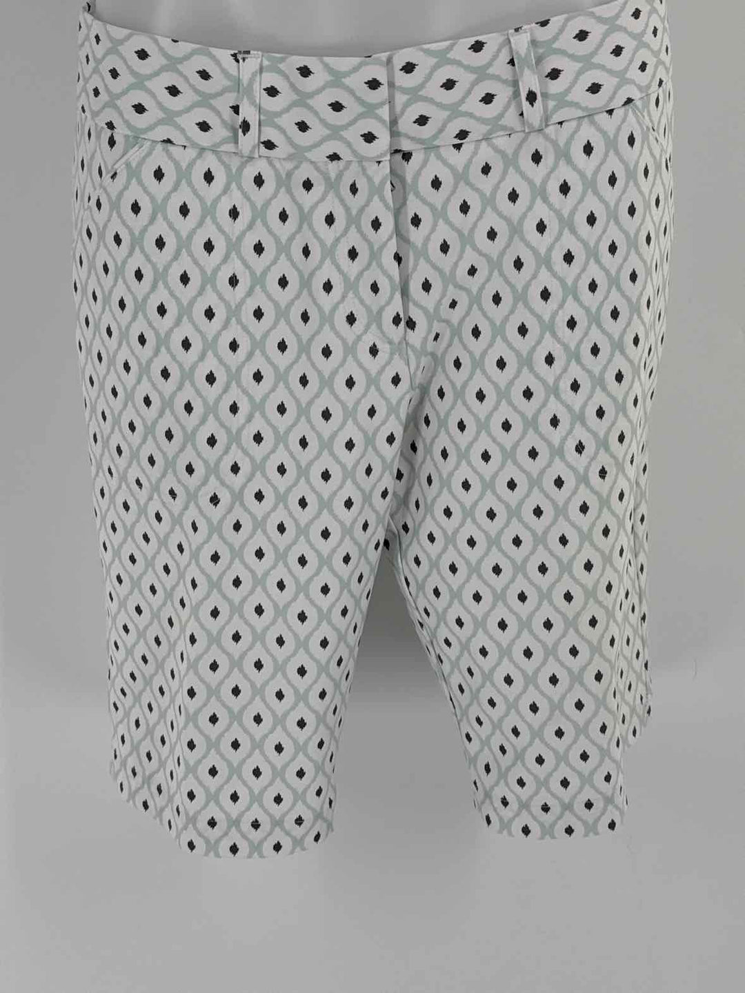 Size 6 Peter Millar Green Print Shorts